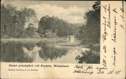 Sunne prestgård vid Fryken Postcard