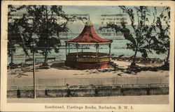 Bandstand, Hastings Rocks Barbados Caribbean Islands Postcard Postcard