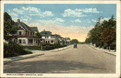 West Elm Street Postcard