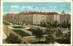 Hotel Somerset, Commonwealth Avenue Boston, MA Postcard Postcard Postcard