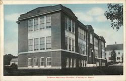 Theron Metcalf School Postcard