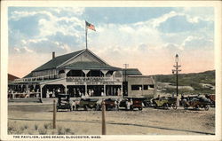 The Pavilion, Long Beach Gloucester, MA Postcard Postcard Postcard