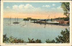 Little Harbor Woods Hole, MA Postcard Postcard Postcard