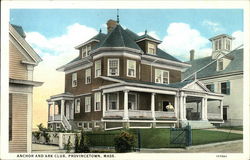 Anchor and Ark Club Provincetown, MA Postcard Postcard Postcard