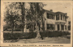 The Warren House, Annex to Colonial Inn, North Water Street Edgartown, MA Postcard Postcard Postcard