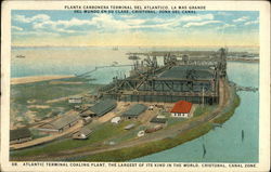 Atlantic Terminal Coaling Plant Postcard