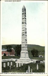 Herkimer Monument and Home of General Nicholas Herkimer Postcard