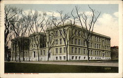 New High School Bangor, ME Postcard Postcard Postcard