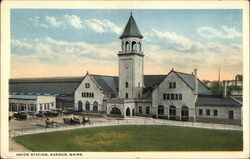 Union Station Bangor, ME Postcard Postcard Postcard