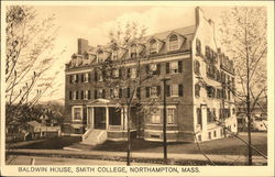 Baldwin House, Smith College Northampton, MA Postcard Postcard Postcard