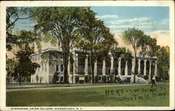 Gymnasium, Union College Schenectady, NY Postcard Postcard Postcard