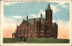 Crouse College of Fine Arts, Syracuse University Postcard