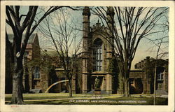 Old Library at Yale University Postcard