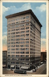 Street View of Brown Marx Building Birmingham, AL Postcard Postcard Postcard