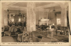 The Smoking and Writing Room, The Chalfonte Atlantic City, NJ Postcard Postcard Postcard