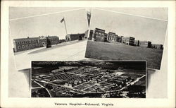 Veterans Hospital Richmond, VA Postcard Postcard Postcard