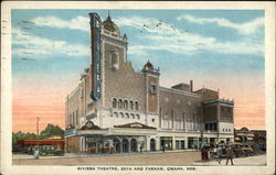 Riviera Theatre Omaha, NE Postcard Postcard Postcard