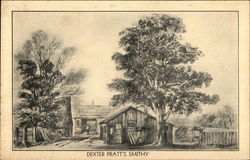 Dexter Pratt's Smithy Postcard