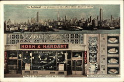 The Automat "As Famous As the New York Skyline Itself" Advertising Postcard Postcard Postcard