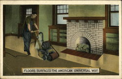 Floors Surfaced the American Universal Way Postcard