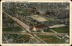 Aerial View of Lincoln Plant Postcard