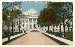 Front View of the Hospital at Sailors Snug Harbor Staten Island, NY Postcard Postcard Postcard