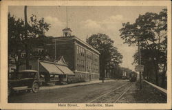 Main Street Bondsville, MA Postcard Postcard Postcard