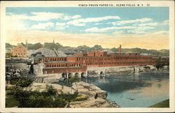 Finch Pruyn Paper Company Postcard