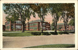 Albany Hospital, New Scotland Avenue New York Postcard Postcard Postcard