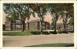 Albany Hospital, New Scotland Avenue New York Postcard Postcard Postcard