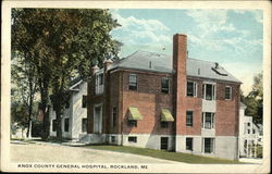 Knox County General Hospital Postcard