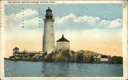 The Graves, Boston Harbor Postcard