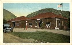 Totem Trading Post and Tea Room Mohawk Trail, MA Postcard Postcard Postcard