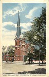 Second Congregational Church and YMCA Bennington, VT Postcard Postcard Postcard