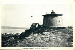 Martello Tower Postcard