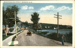 Winnepesaukee Street View Postcard