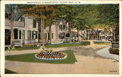 Broadway Campground Alton Bay, NH Postcard Postcard Postcard