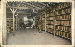 Storage Room for Bread Postcard