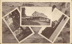 Thirteenth Lake Lodge, Adirondack Mountains North River, NY Postcard Postcard Postcard