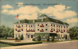 The Valley Inn, On Lake Winnebago Neenah, WI Postcard Postcard Postcard