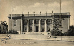 The Lucius Beebe Memorial Library Postcard