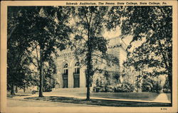 Schwab Auditorium, The Pennsylvania State College Postcard Postcard Postcard