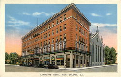 Lafayette Hotel Postcard