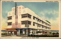 Ocean Haven Hotel Postcard