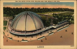 United States Steel Building, New York World's Fair, 1939 1939 NY World's Fair Postcard Postcard Postcard