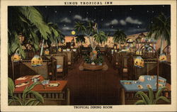 King's Tropical Inn Los Angeles, CA Postcard Postcard Postcard