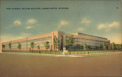 New General Motors Building Grand Rapids, MI Postcard Postcard Postcard