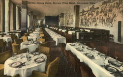 Terrace Plaza Hotel - Skyline Dining Room Cincinnati, OH Postcard Postcard Postcard