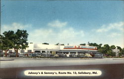 Johnny's and Sammy's Salisbury, MD Postcard Postcard Postcard