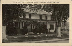 Colts Neck Inn, Est. 1717 Postcard